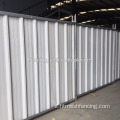 Blocco polvere di polvere di costruzione Fence in metallo non permanente